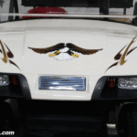 Eagle flys golf car decal