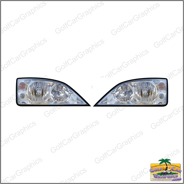 F-42 Headlight Decal Kit