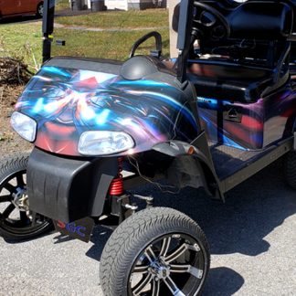 Hymanaius golf cart body wrap kit