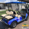 Moon-Palm-Blue golf car body wrap