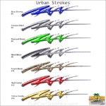 urban strokes golf car decal color chart
