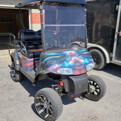 Hymanaius golf cart body wrap kit for all standard size golf cars