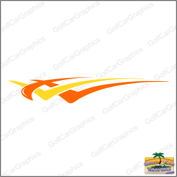Starter B14 golf car decal design