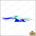Cirrus B2 golf car decal kit