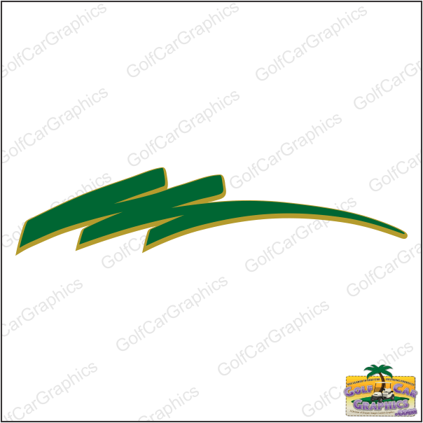 B38 Blast decal kit for golf cars