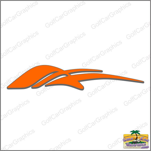 Manta B48 golf car decal kit