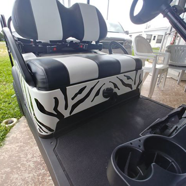 Zebra Stripes golf car kit