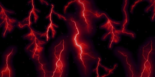 Lightning-RED- golf car wrap sheet
