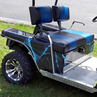 Liquid web golf car wrap kit