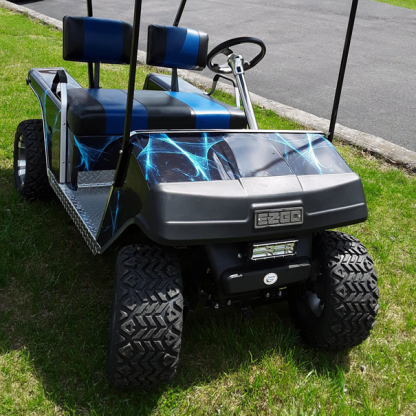 Liquid-web golf cart vinyl wrap kit Liquid Web. Available for all model golf carts