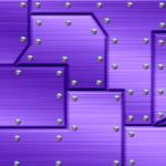 Riveted Metal Purple - Image 2