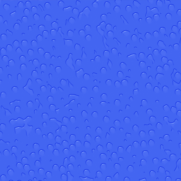 Blue Water Drops