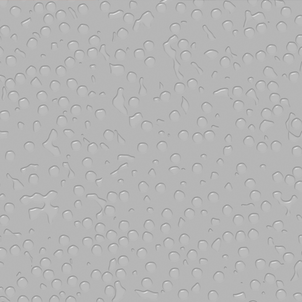 Gray Water Drops
