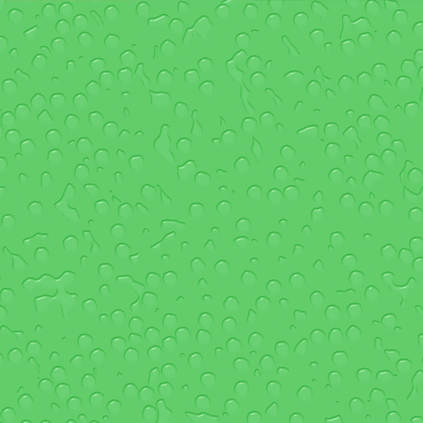 Green Water Drop