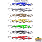 jagged accents color chart