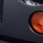 Textured-Carbon-Fiber golf cart wrap