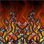 Tribal Flame Cowl