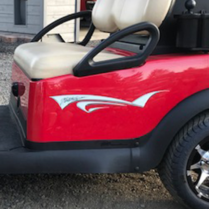 Stella 2 piece Chrome decal kit