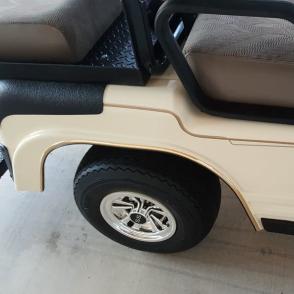 gold fender trim