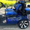 Flame-decal-kit-for-golf-carts-Blue-Gray-colors-3D-effects