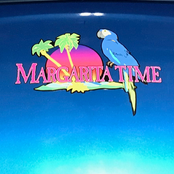 Margarita Time golf car decal