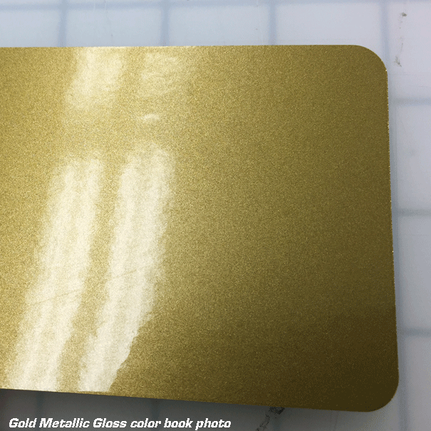 Gold-Metallic-Gloss golf cat wrapping film