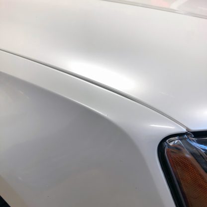 Beautiful Pearl White golf car wrap kit