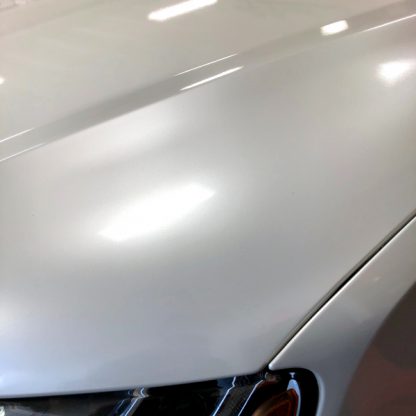 Gloss Pearl White golf cart wrap kit