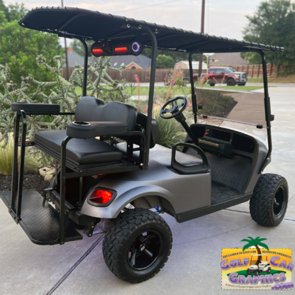 Matte-Charcoal-Metallic-full-body-golf-cart-wrap