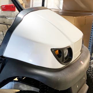 Pearl-White-golf car wrap