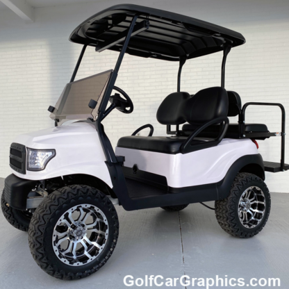 Gloss White-golf-car