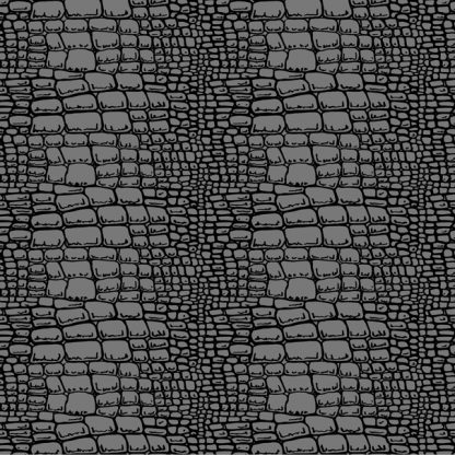 Alligator Skin Gray golf cart wrap pattern