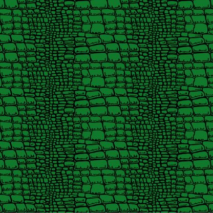 Alligator Skin Green golf cart wrap pattern for all makes of golf cars