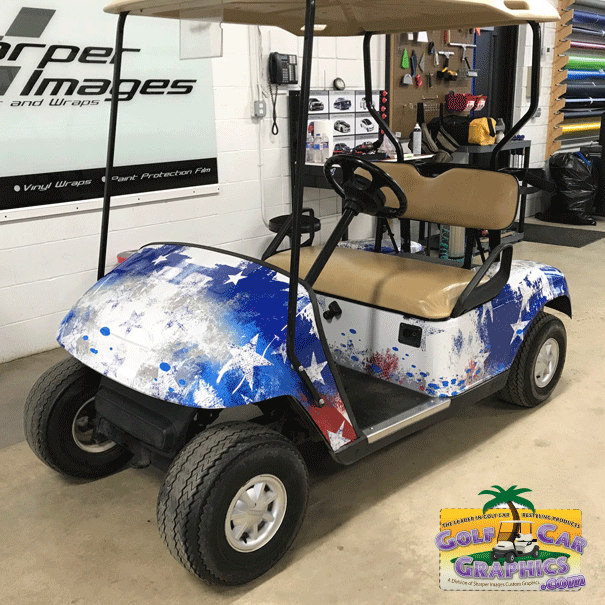 Liberty-Star-Golf-Car-Wrap-Kit