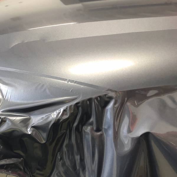 Gray Metallic Racite Gloss finish wrapping film for color change wraps