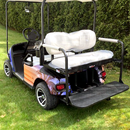 Hawaii-Sunset full body golf car wrap kit