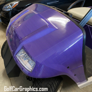 Purple---Black-Carbon-Fiber-full-body-golf-car-wrap
