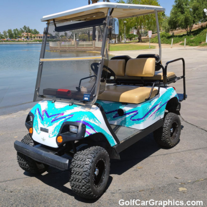 Solo-cup-Jazz-pattern-golf-cart-full-body-wrap-kit