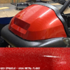 Red-Sparkle--high-metal-flake golf cart wrap