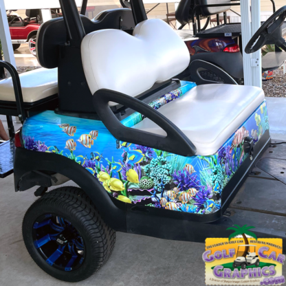 golf-car-wrap-under-water-tropical-reef-with-fish-turtles-and-more