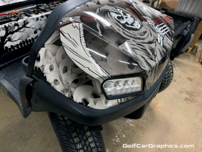 Grim-Reaper-with-skulls-golf-car-wrap-kit-sold-as-DIY-for-all-standard-size-carts